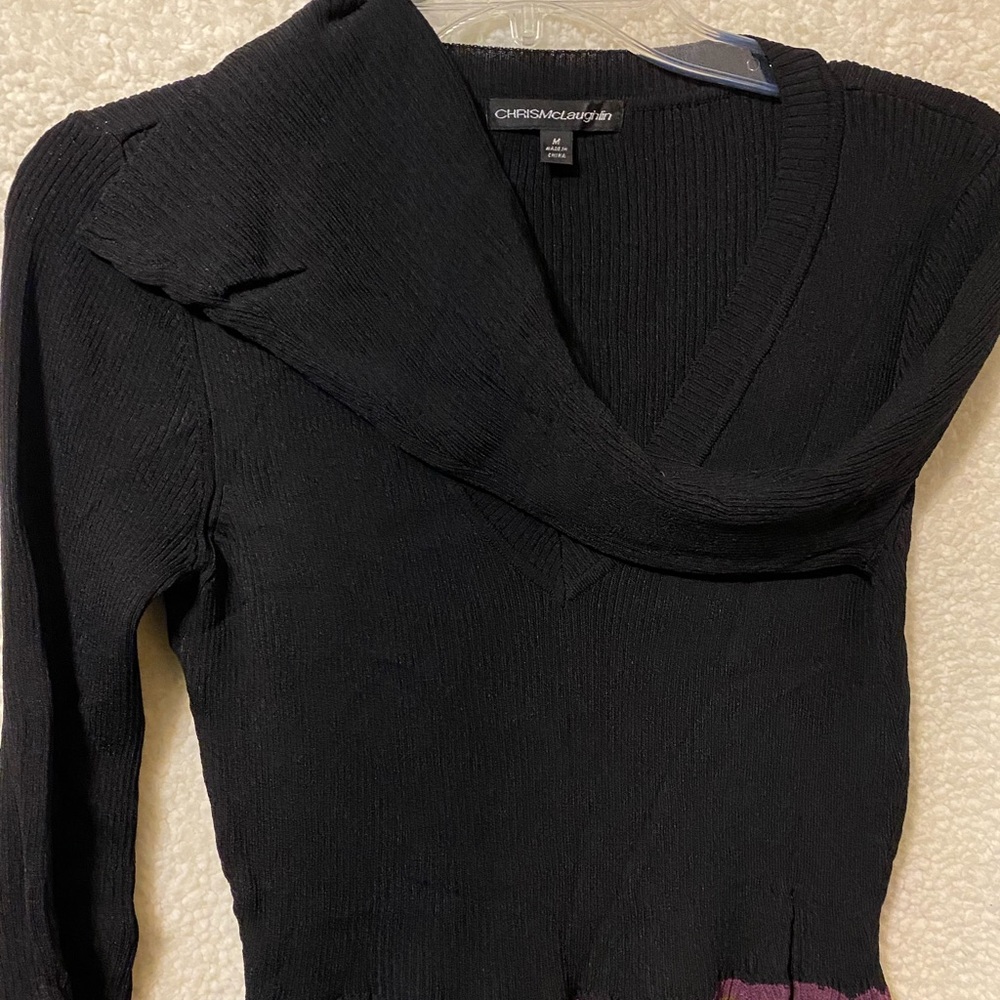 Long sleeve lightweight sweater dress